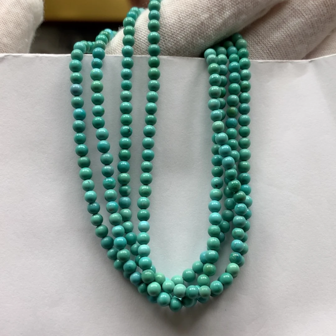 绿松石长链未镶嵌