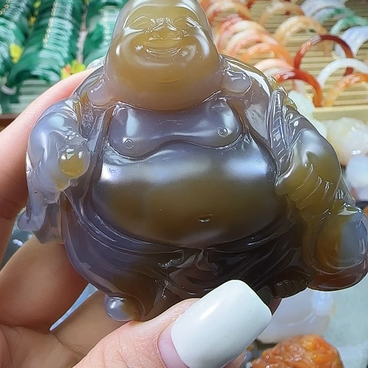 玛瑙/玉髓合金摆件