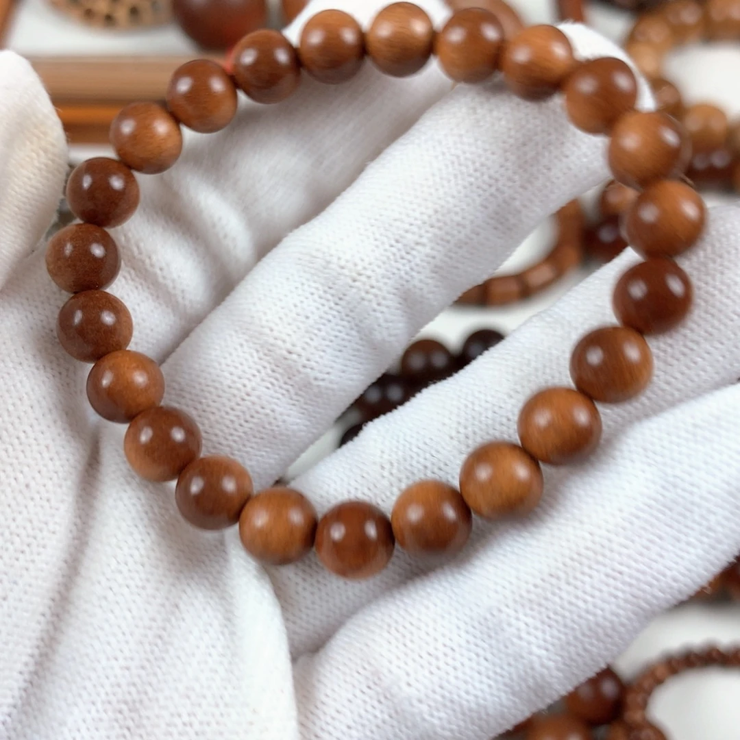 敏***~木质类檀香木老山檀香0.8单圈，奶香