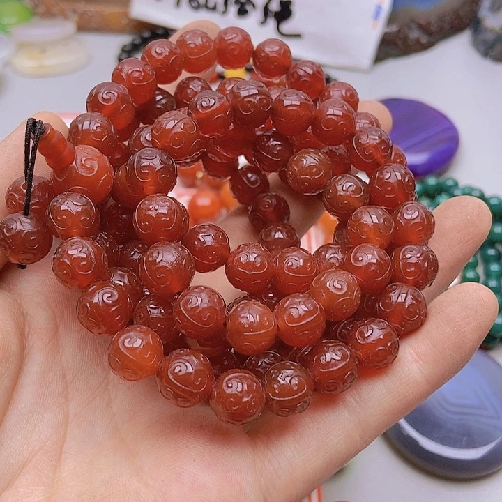 【闪购商品】玛瑙/玉髓未镶嵌珠宝半成品H****5