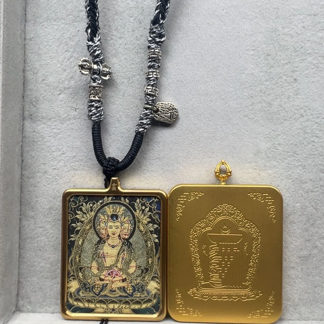 吊坠我***奥铜单面大日绳子9号