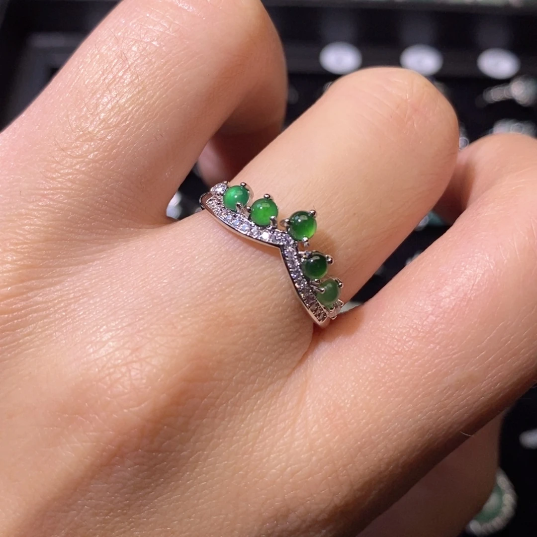 翡翠未镶嵌颈饰天然