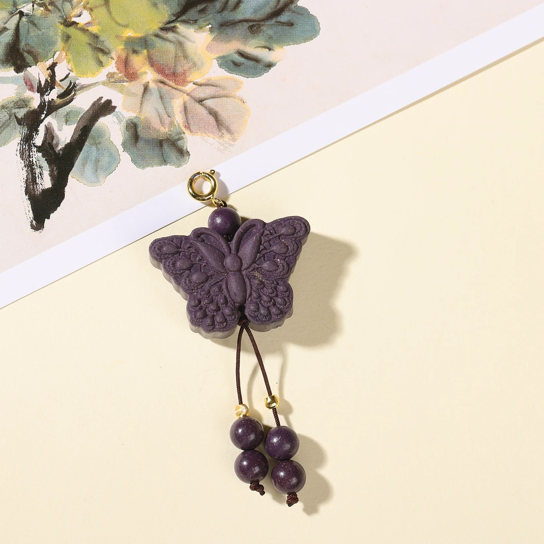 九紫东方蝴蝶挂坠hx0045zt5271