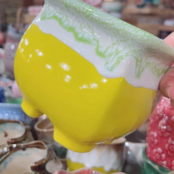 多肉植物陶瓷花盆9.99包邮