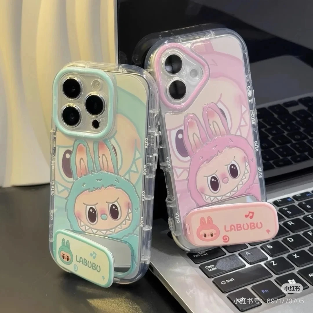 可爱拉咘咘适用华为mate60苹果oppo小米15/14/13防摔手机壳女
