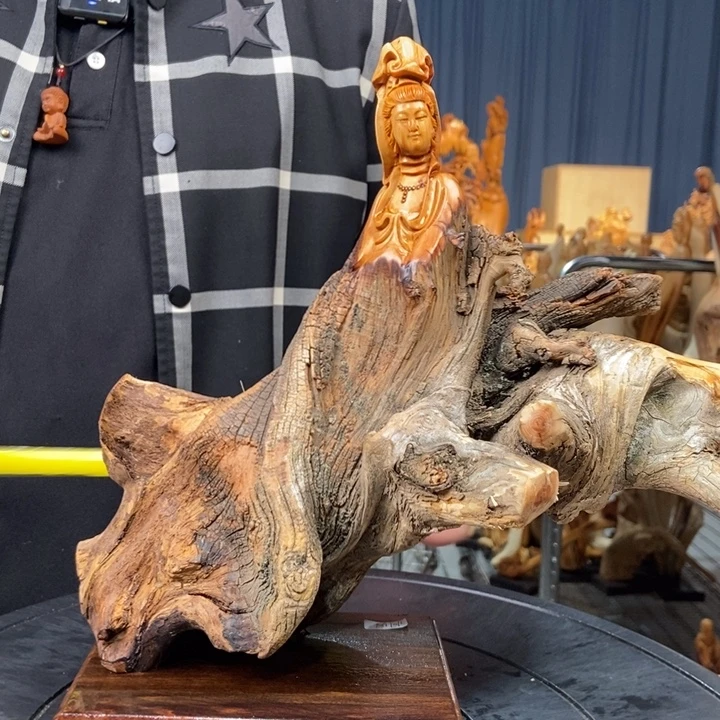 柏木（崖柏）随型摆件