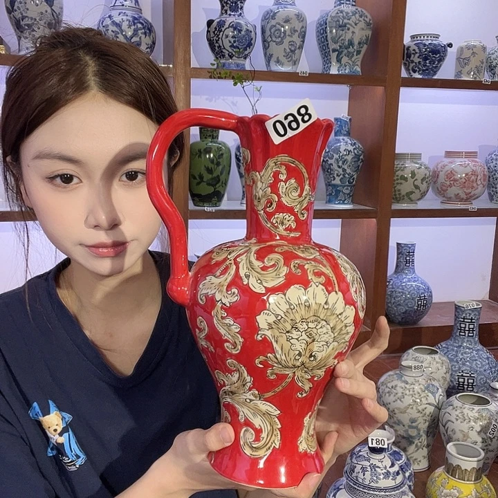 11111111111111红色带柄