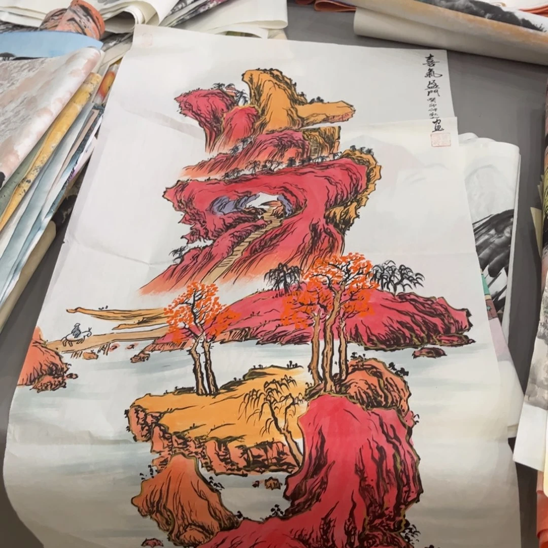 国画ZH精品手绘单幅任发
