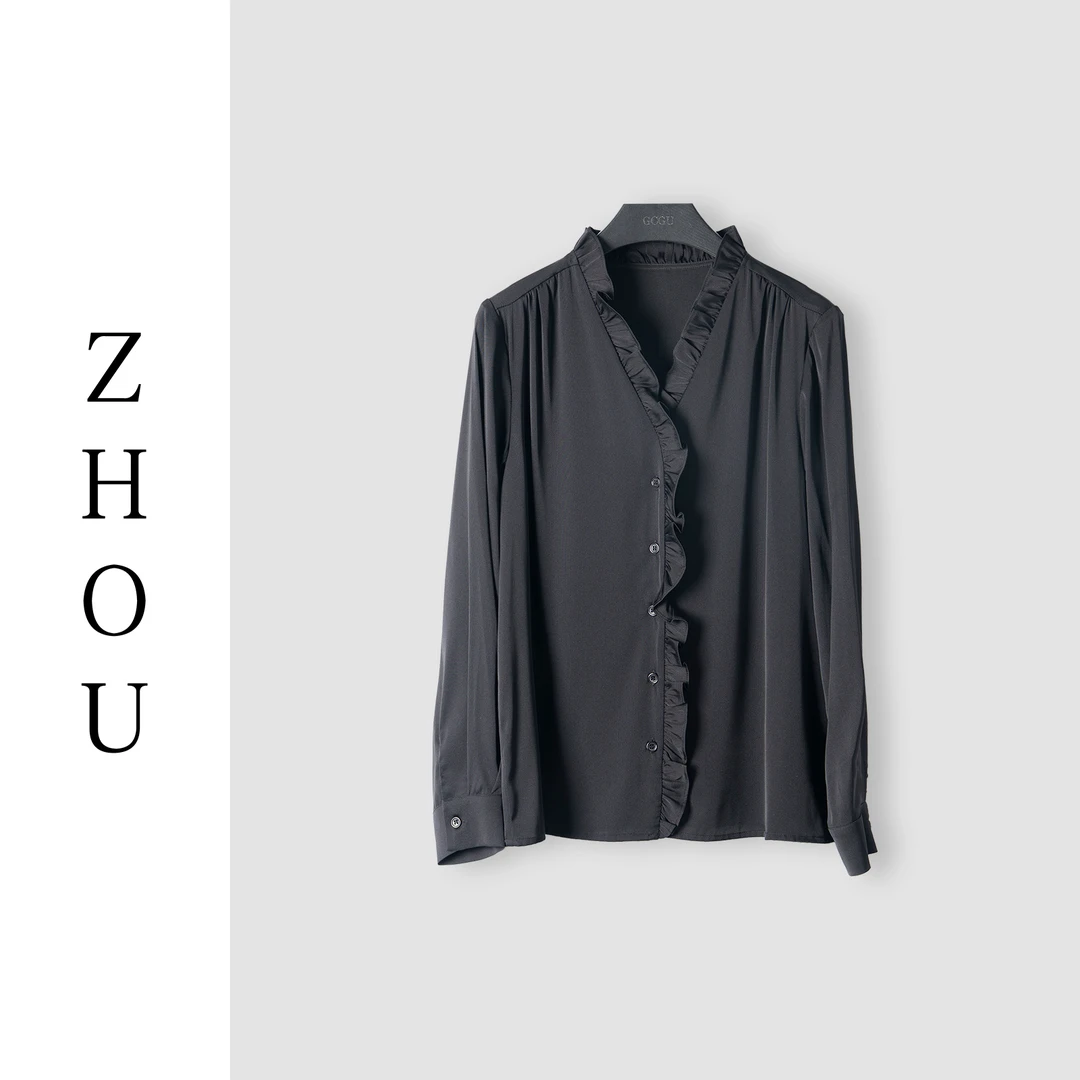 （周哥甄选）黑色上衣-22222