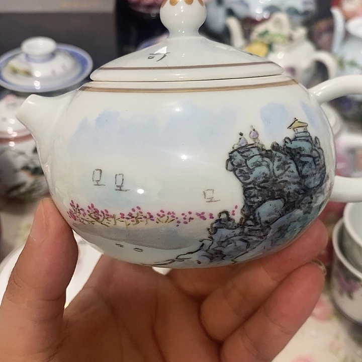 摆件景德镇陶瓷主人杯13456