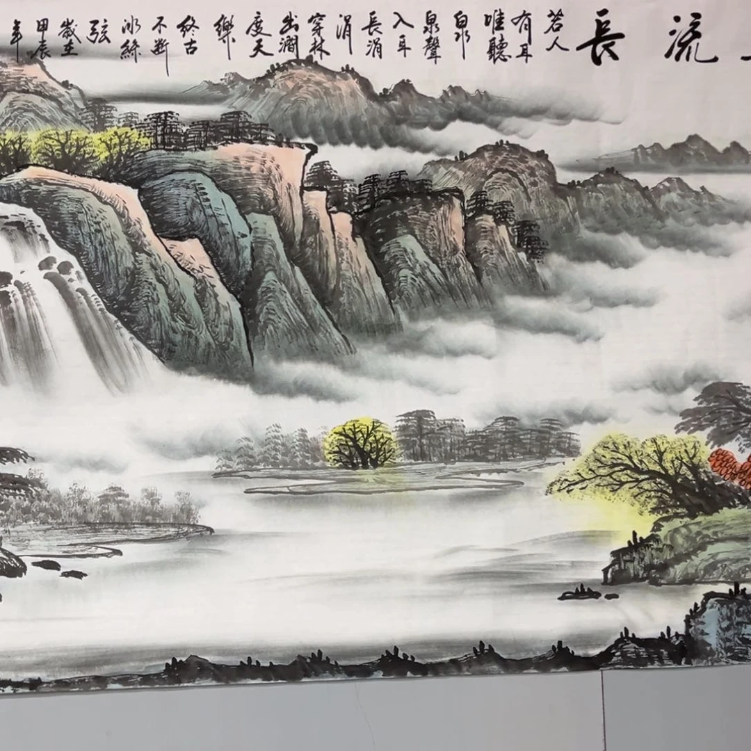 国画醉***人宣纸手绘，手工作品