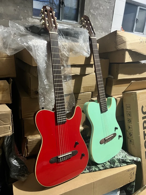 GM静音古典吉他跨界舞台古典尼龙弦吉他舞台表演