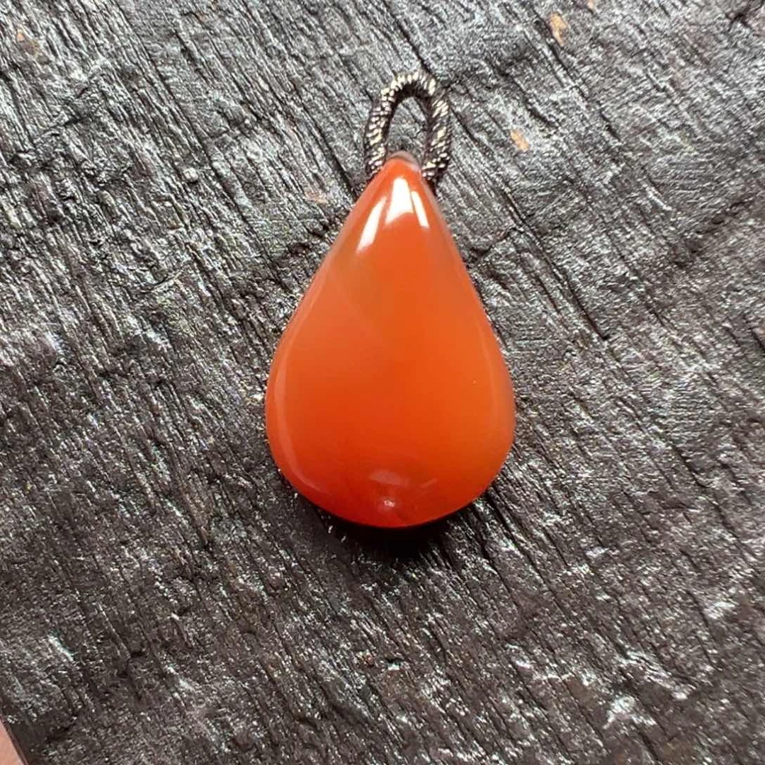 南红玛瑙未镶嵌吊坠