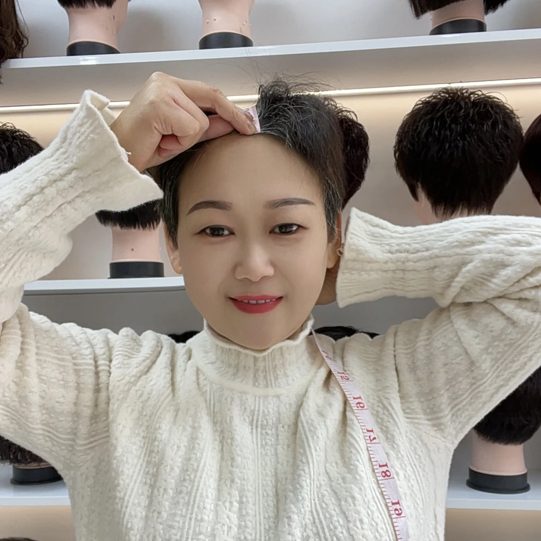 1号链接定金根据脸型视频一对一设计发型、量头围大小