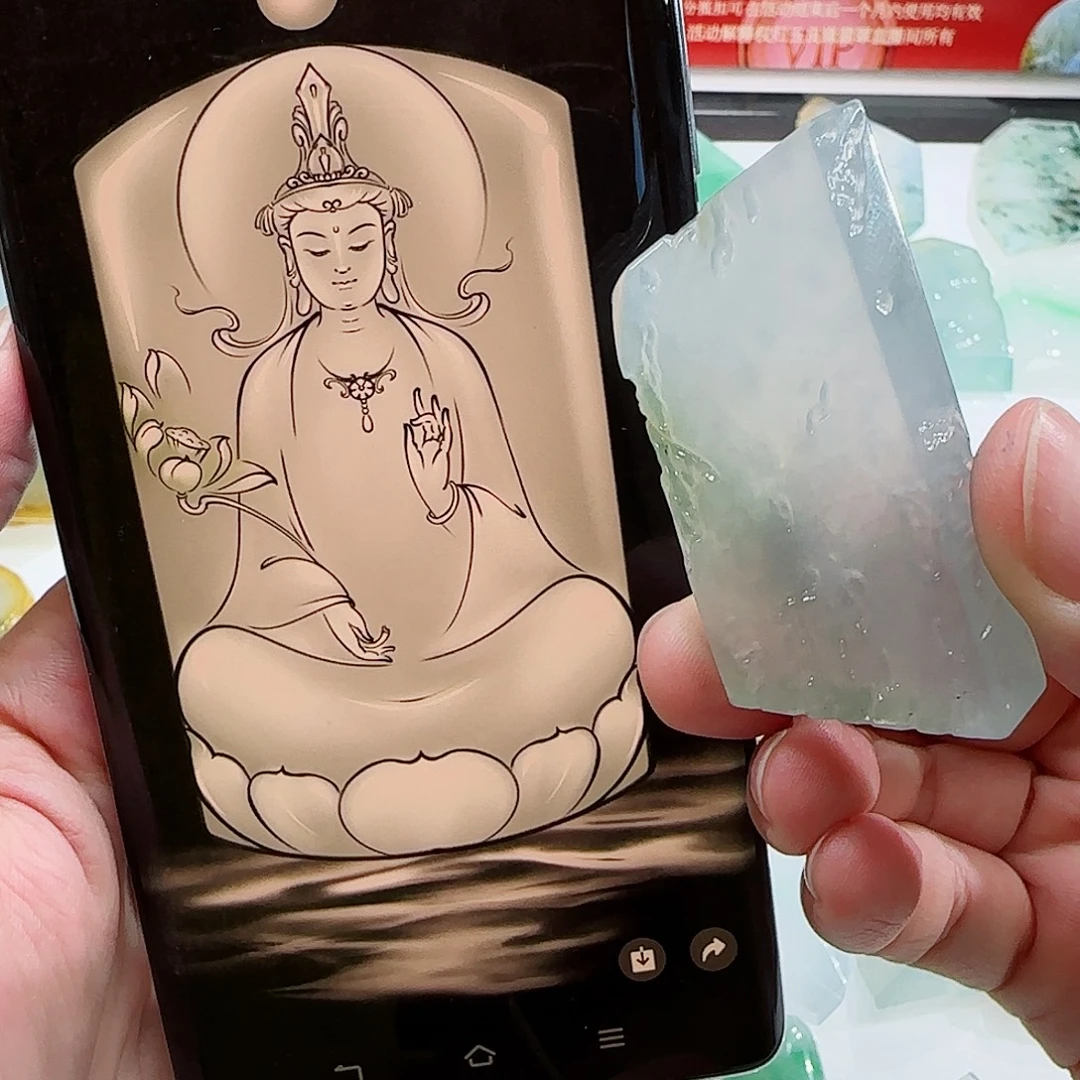 定制翡翠未镶嵌翡翠定制