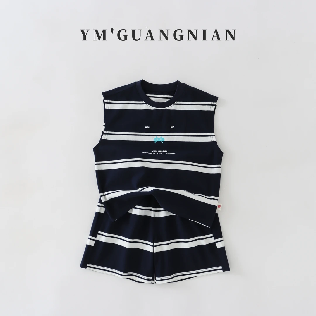 【幼棉光年】夏款儿童运动百搭舒适套装1220709