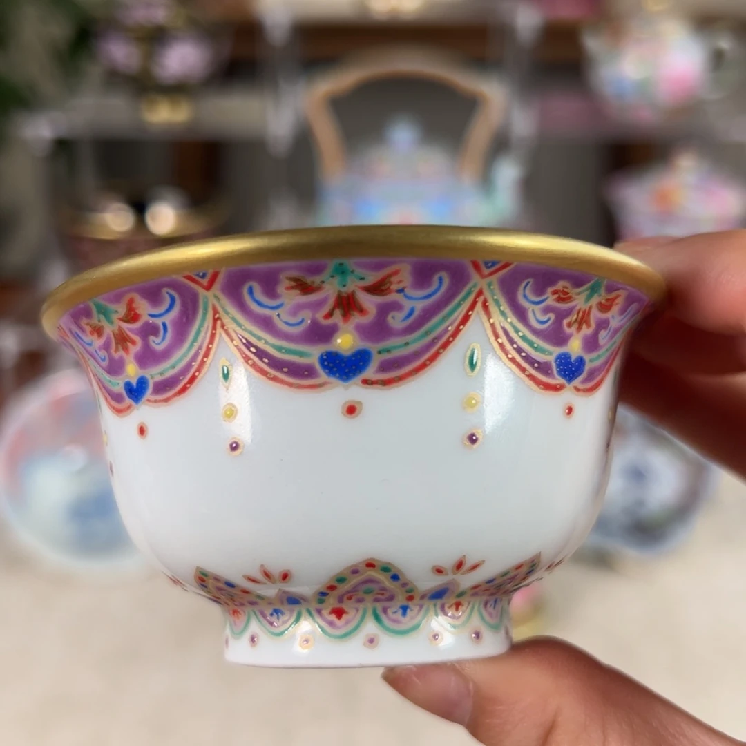 纯手工手绘 高端茶器