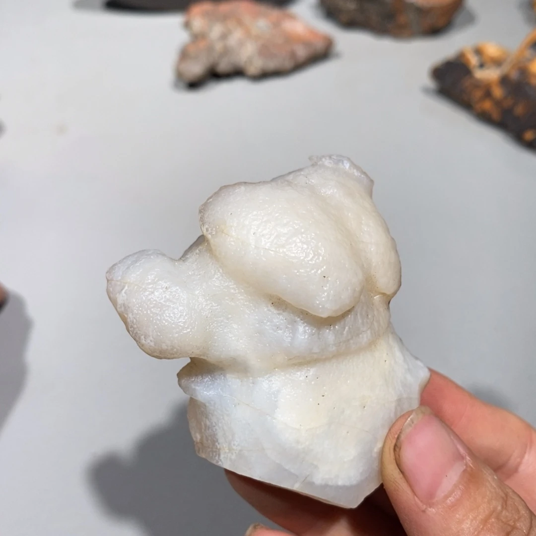 老***头玛瑙/玉髓车挂合金106