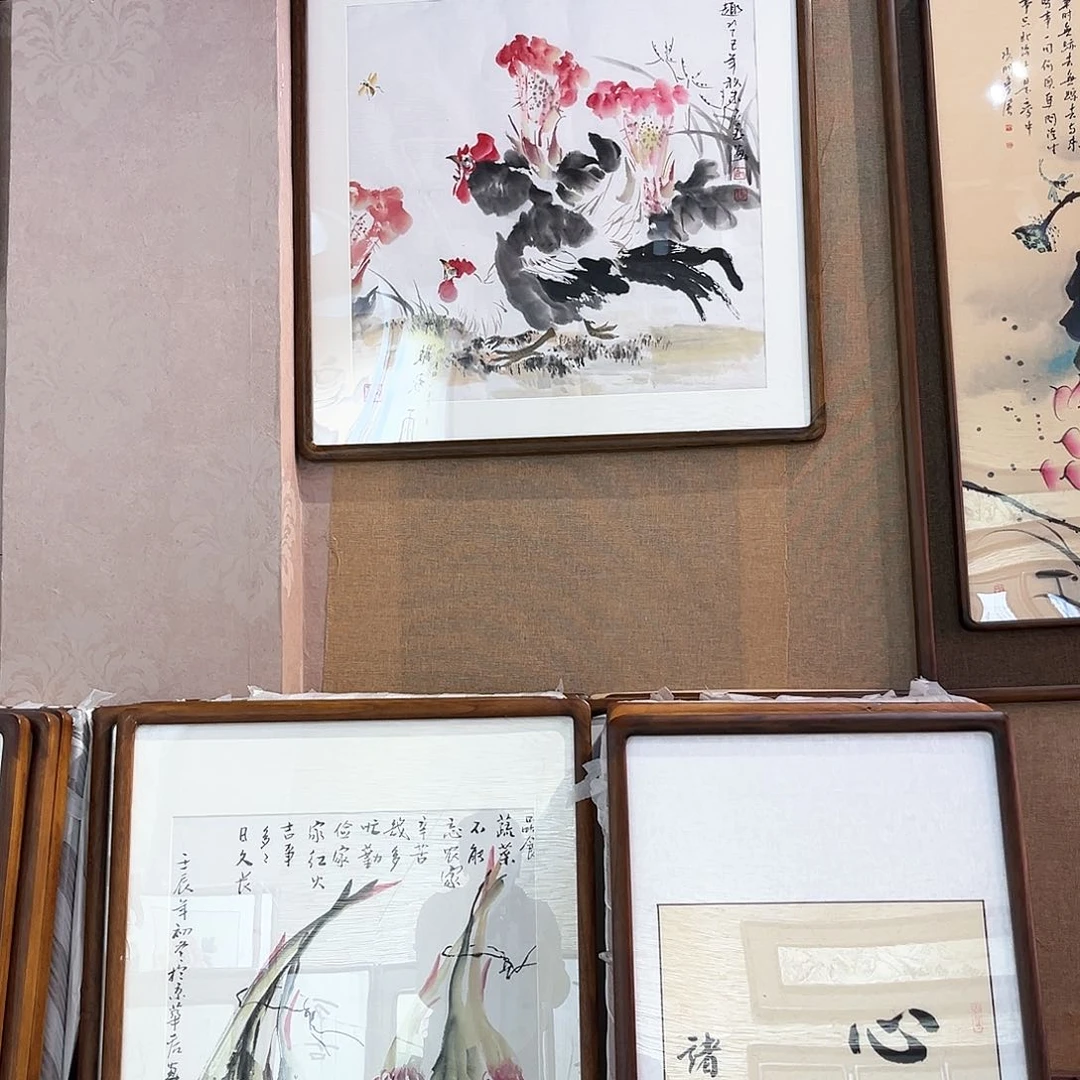 国画刘*亲笔手绘作品