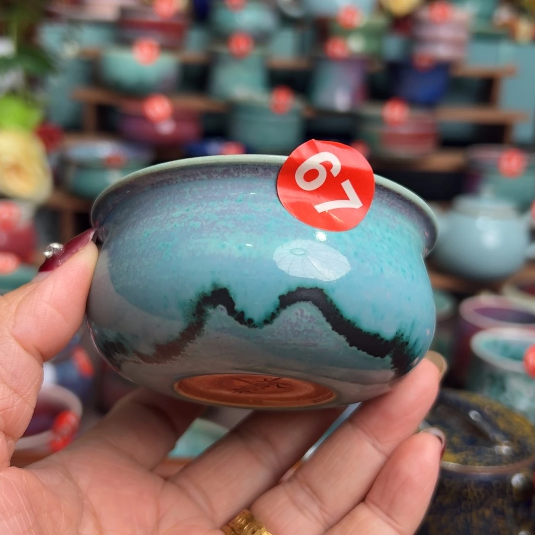 手工制作手拉坯工艺茶具