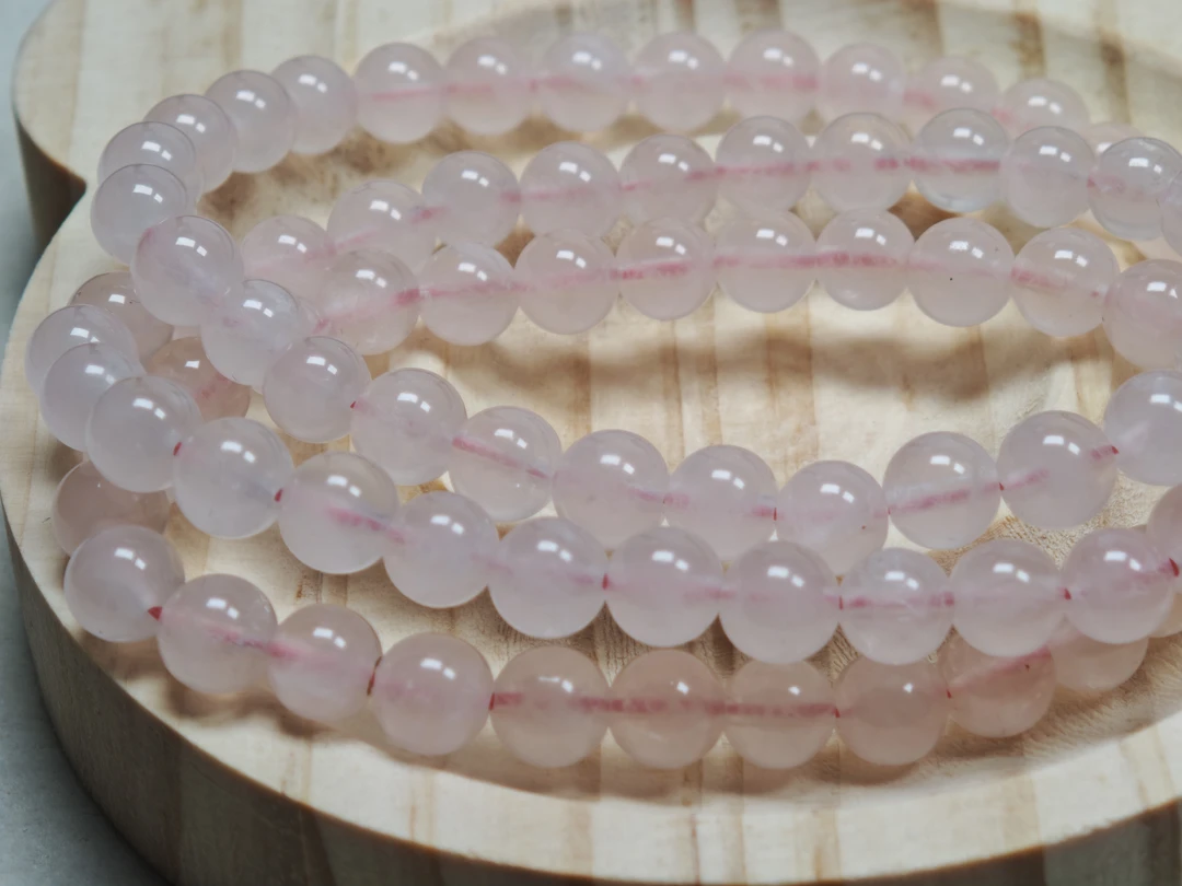 天然粉水晶三圈 多样性发其一