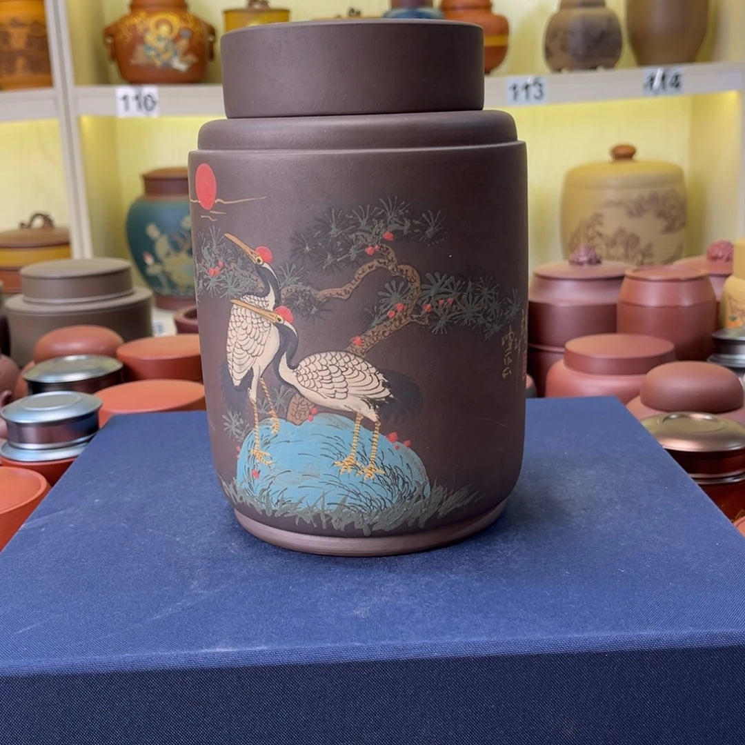 紫砂茶叶罐茶叶罐