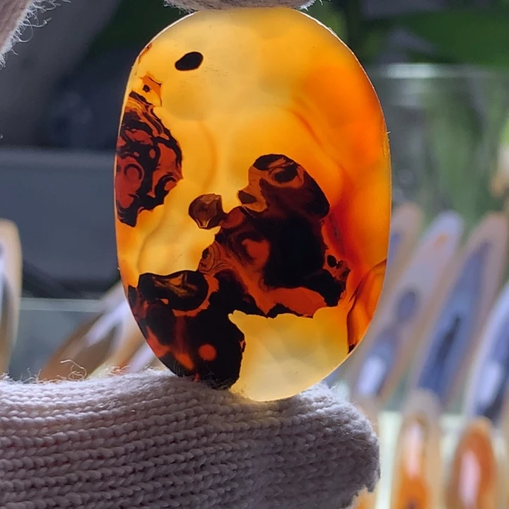 未镶嵌玛瑙/玉髓珠宝半成品175