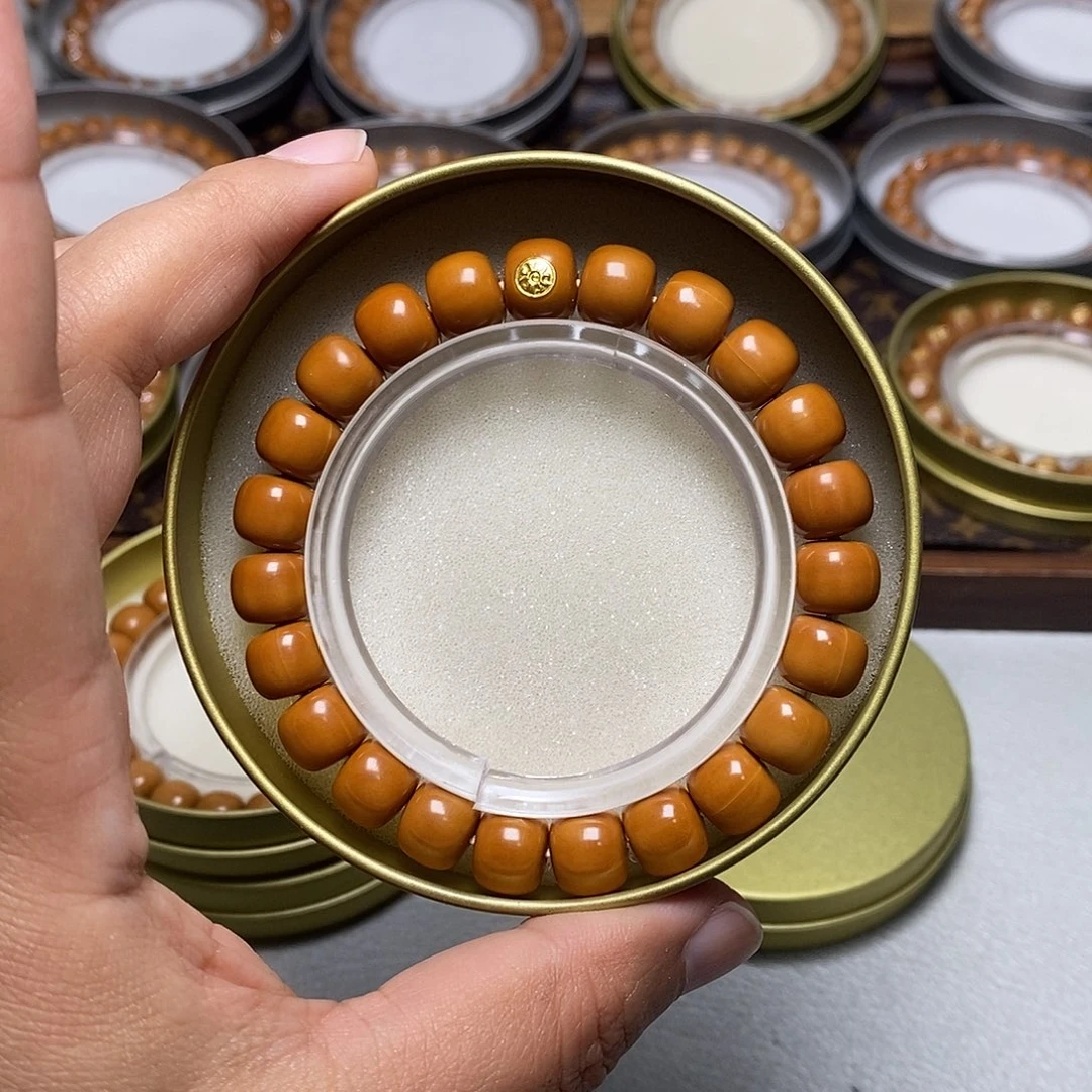 猴头核桃手串104号18k道珠小老型10+左右