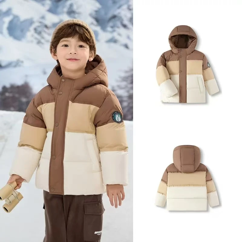 男幼童卡通羽绒服