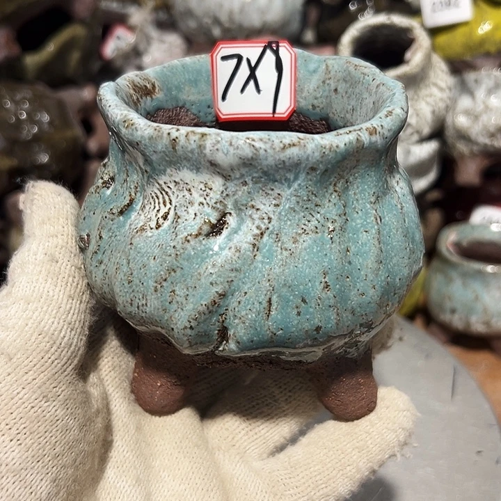 粗陶花盆制作就这样的