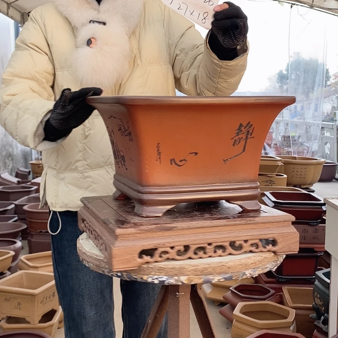 花盆紫砂紫砂花盆