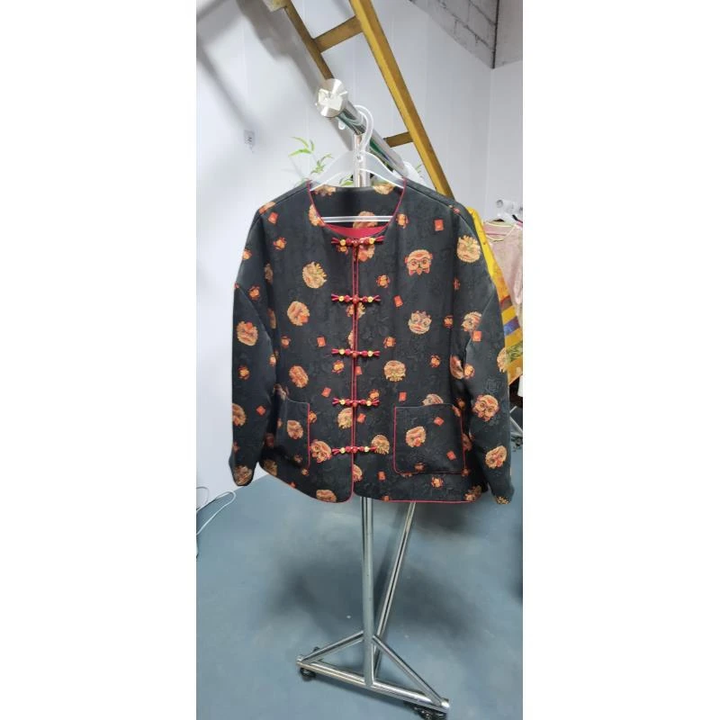 国风短款棉衣242375