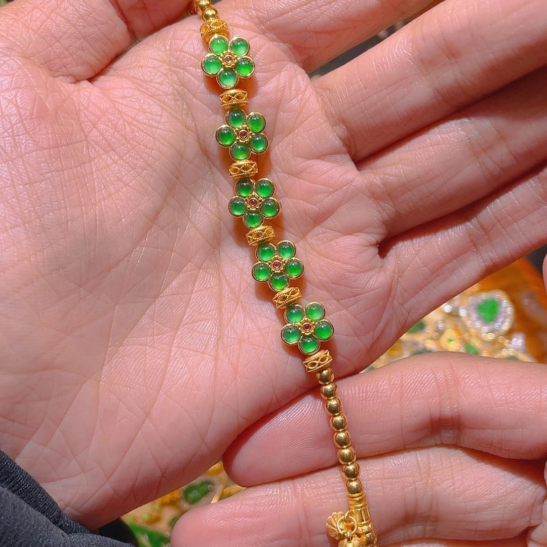 翡翠吊坠(不含链)银S925镶嵌