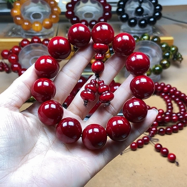 【闪购商品】贝壳杉（血龙木）手串/手链1.8*13