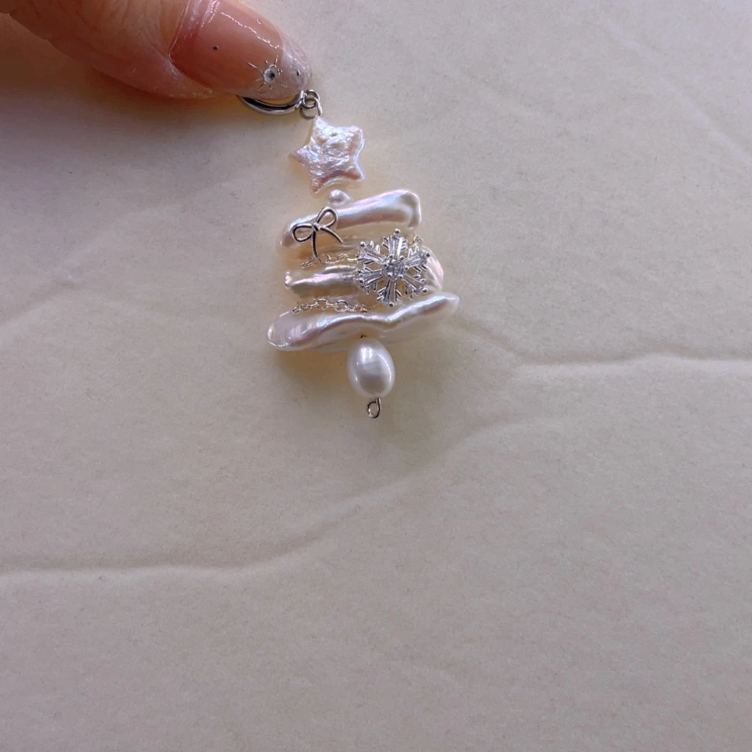 吊坠(不含链)合金淡水珍珠