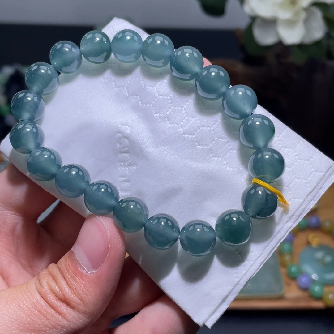 定制翡翠未镶嵌手串危