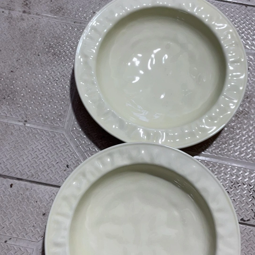 瓷片微瑕陶瓷餐具2个装