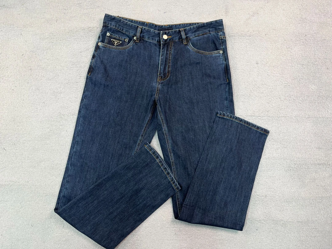 普拉达/PRADA/H版型休闲百搭牛仔裤02