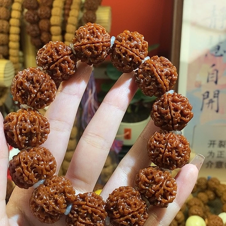 金刚菩提手串226玉华素串