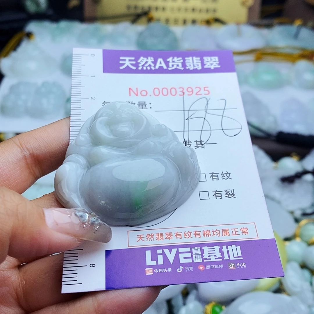 翡翠未镶嵌毛衣链3925