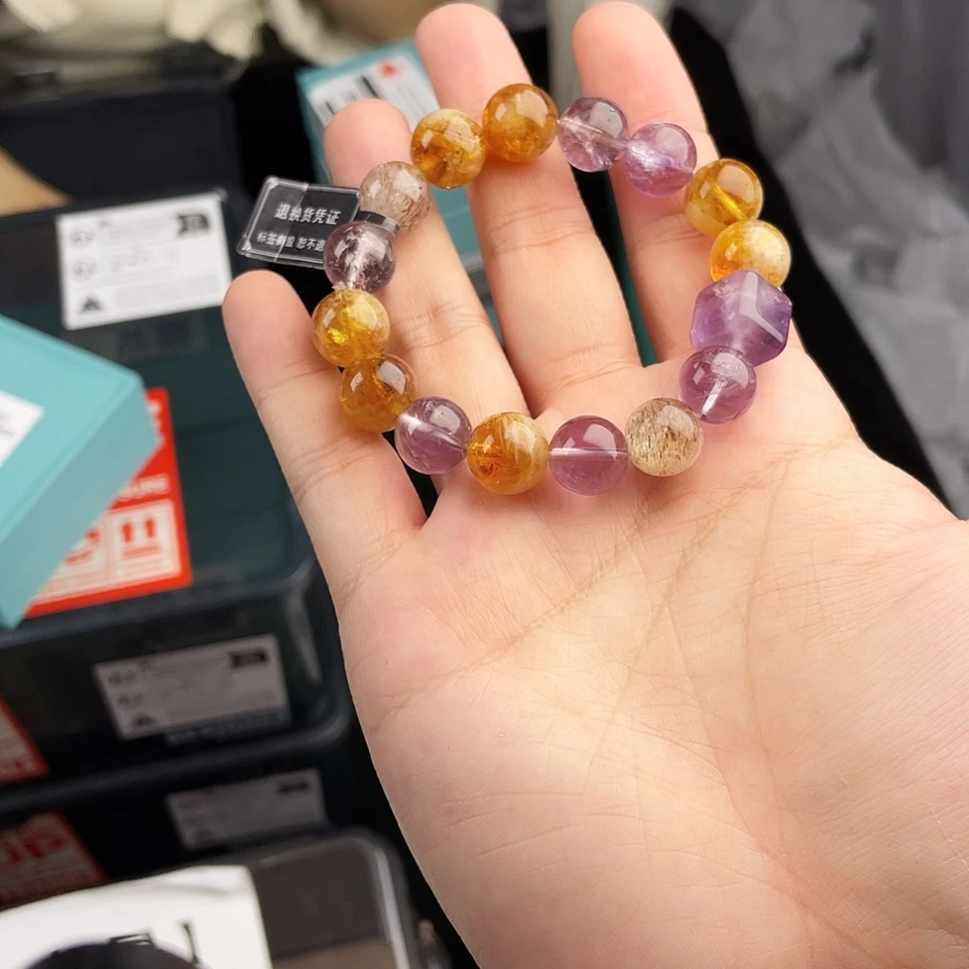 水晶银S925镶嵌手链