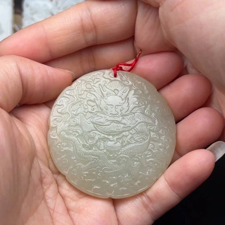 未镶嵌和田玉挂件超****2