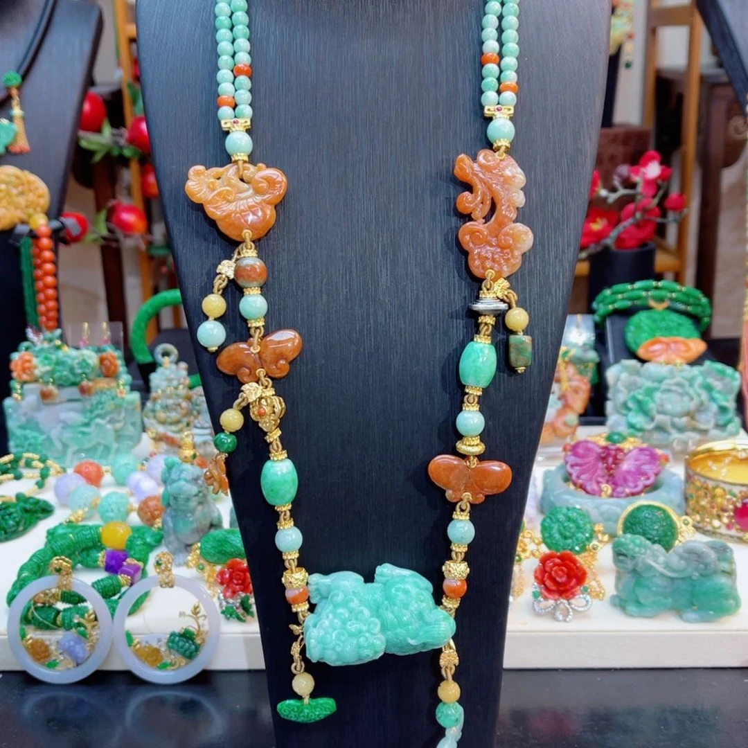 翡翠颈饰合金48小时鉴赏期