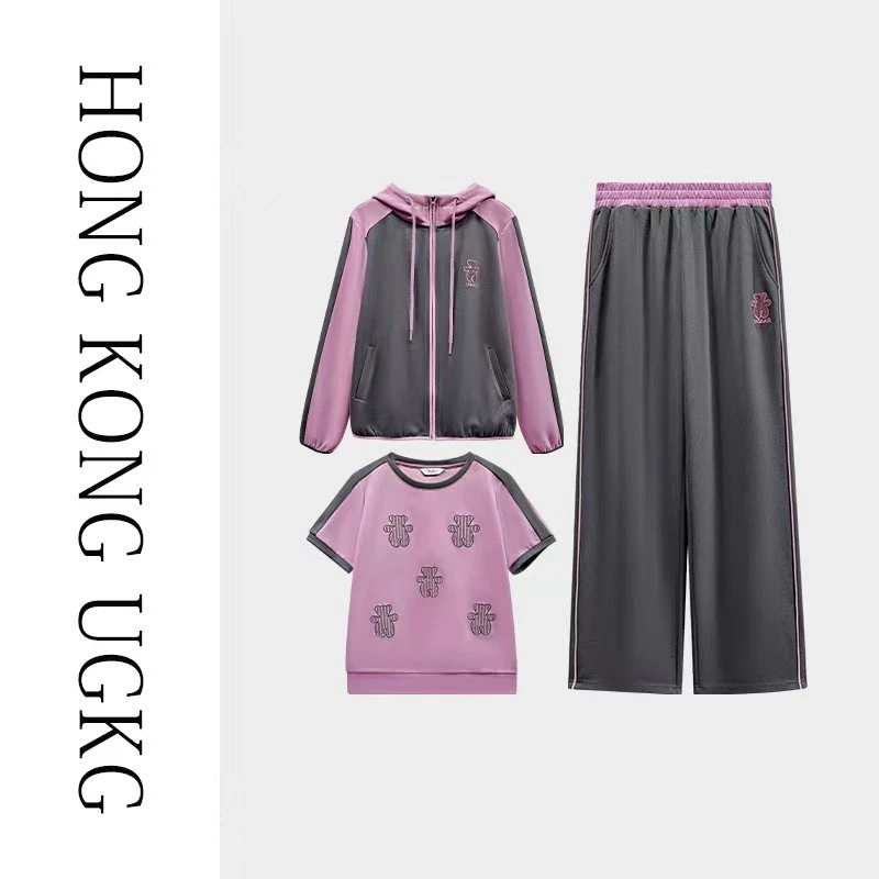 香港UG&KG 春秋外套洋气休闲上衣2025女春装三件套73251ZH008-2