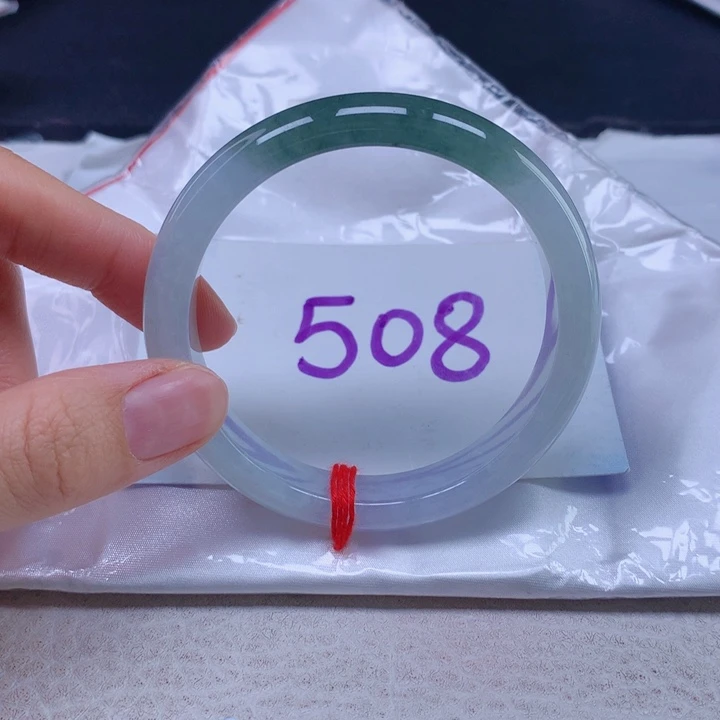 翡翠手镯未镶嵌57圈口