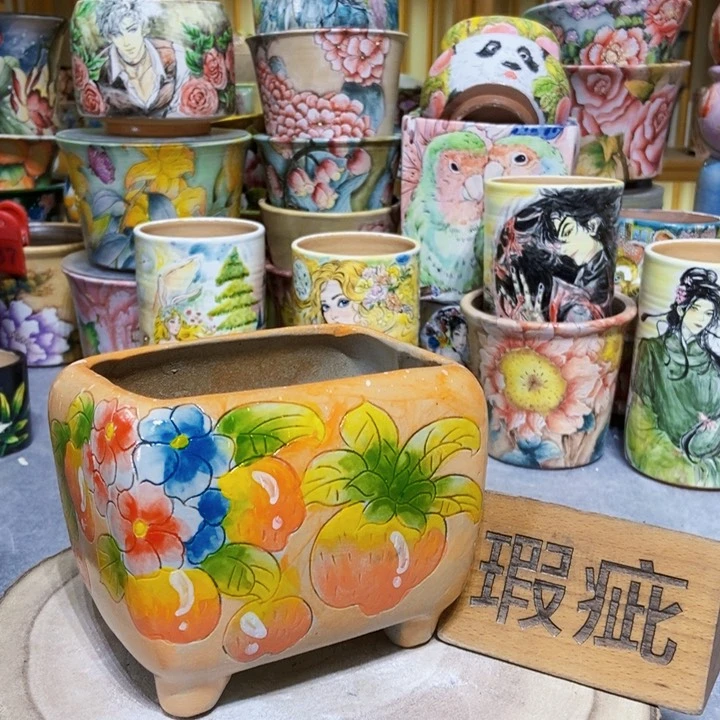 景德镇艺术手绘作品