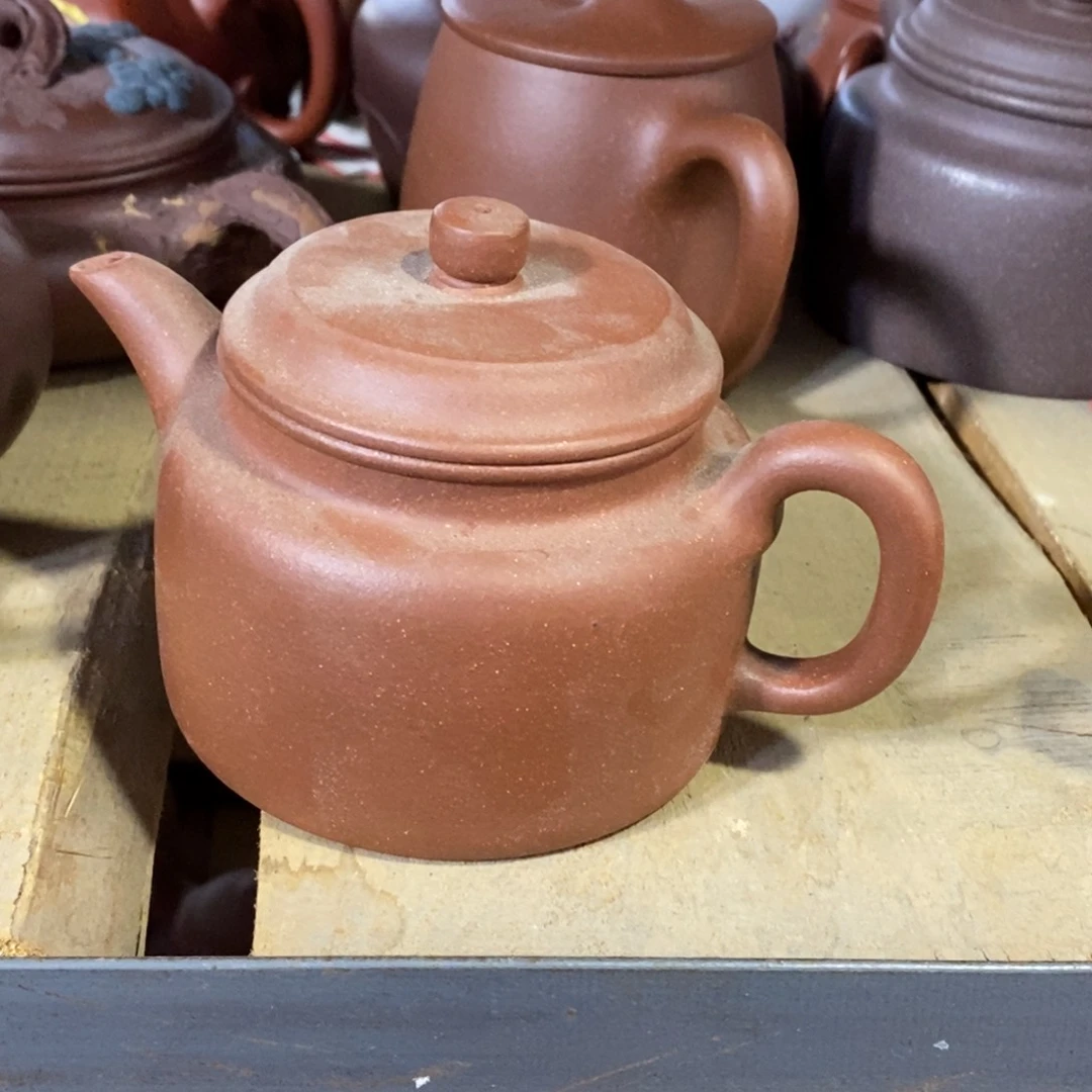 茶壶紫泥原矿手工138