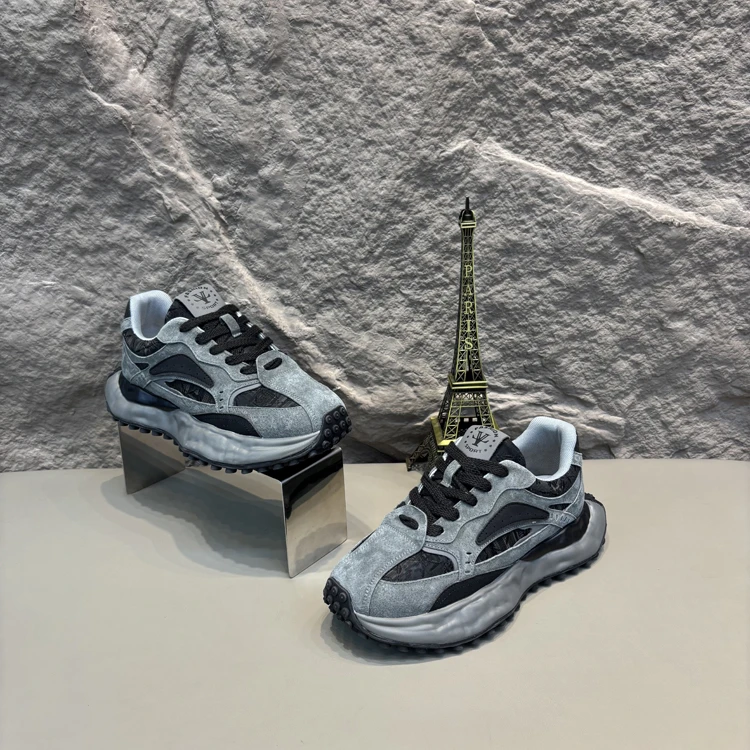 707-72秋季男士老爹鞋增高时尚百搭透气韩版轻奢小众潮流休闲男鞋