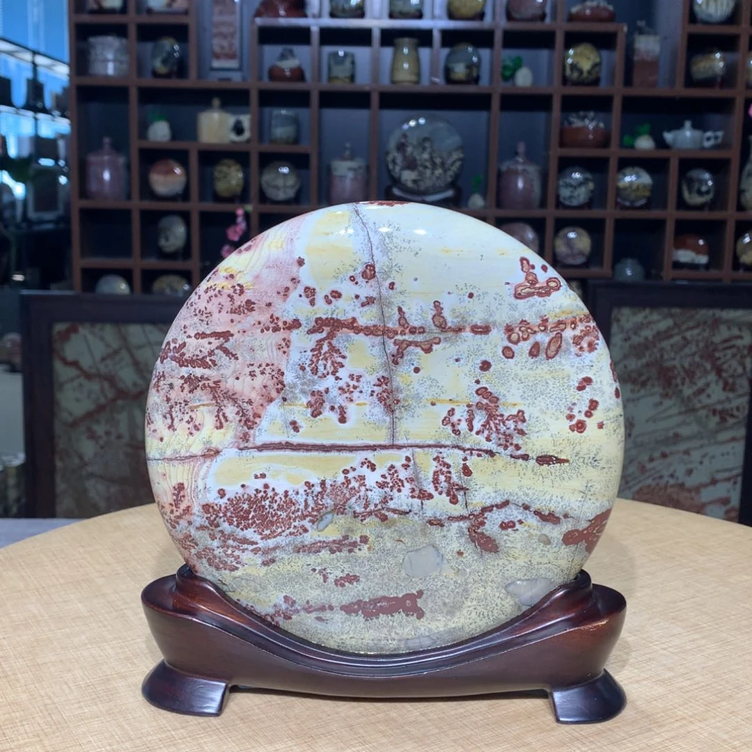 紫砂，广西国画石摆件，收藏观赏