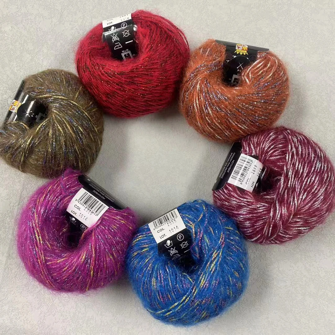 西班牙金丝马海毛 【送教程 】